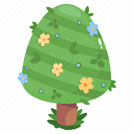 Easter tree, blossom, evergreen tree, flowering tree, spring tree icon - Download on Iconfinder