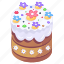 easter cake, confectionery, flower cake, easter dessert, sweet 