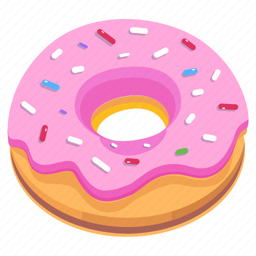 Sweet, donut, dessert, confectionery, cruller icon - Download on Iconfinder