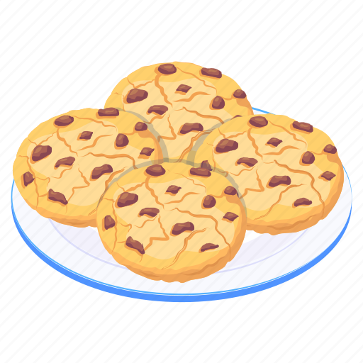 Sweets, cookies, chocolate cookies, bakery item, biscuits icon - Download on Iconfinder