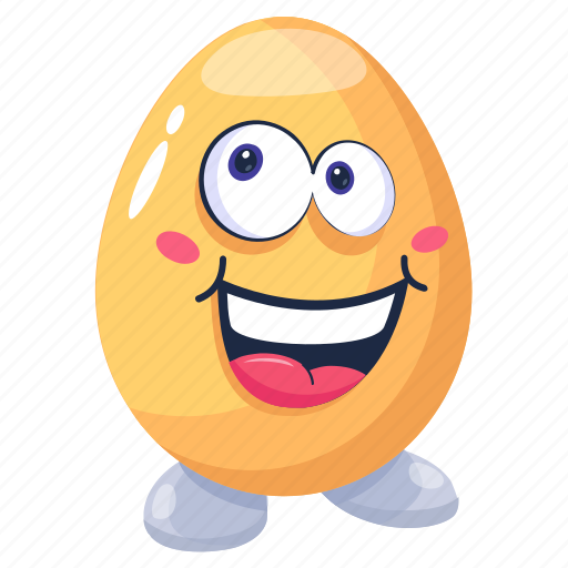 Easter decoration, easter egg, smiley egg, easter celebration, paschal egg icon - Download on Iconfinder