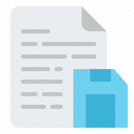 Document, file, folder, save icon - Download on Iconfinder