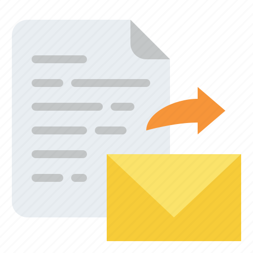 Document, file, folder, mail, send icon - Download on Iconfinder