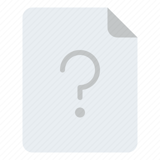 Document, file, folder, unknown icon - Download on Iconfinder