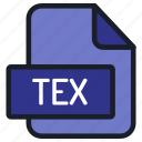 file, folder, format, type, archive, document, extension, tex