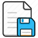 document, save, documents, file, page, paper, guardar