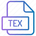 file, folder, format, type, archive, document, extension, tex