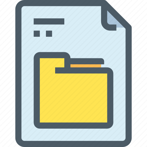Data, document, file, folder, paper icon - Download on Iconfinder