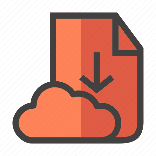 Arrow, cloud, data, document, download, file, upload icon - Download on Iconfinder