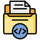 coding, document, file, files, folders, paper, text