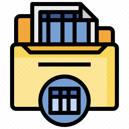 Document, file, files, folders, paper, table, text icon - Download on Iconfinder