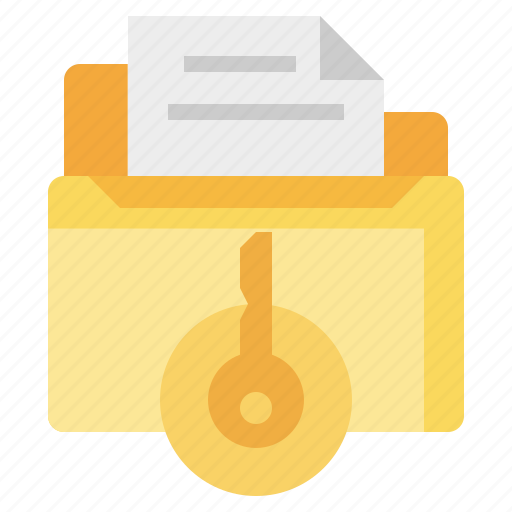 Document, file, files, folders, key, paper, text icon - Download on Iconfinder