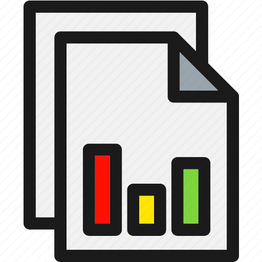 Document, report, analytics, chart, documents icon - Download on Iconfinder