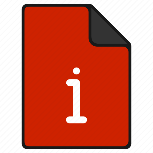 Document, extension, file, format, info, information icon - Download on Iconfinder