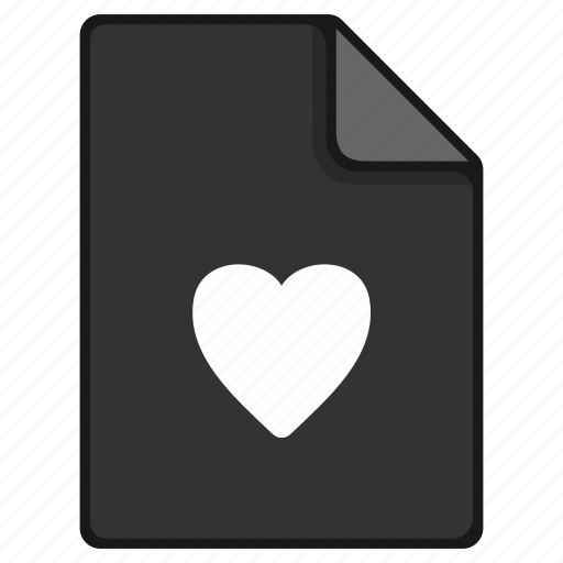 Documents, favorite, file, heart, like, love icon - Download on Iconfinder