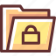 document, folder, key, log, login, protect, security 