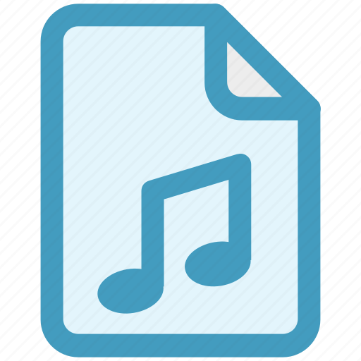 Audio, document, file, media, music, play icon - Download on Iconfinder