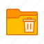 deleted, document, file, folder, recycle bin, trash 