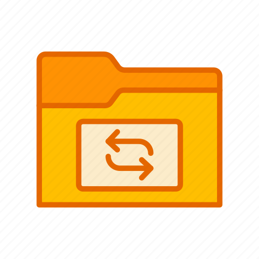 Document, exchange, file, folder, share icon - Download on Iconfinder