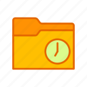 alarm, document, file, folder, schedule, time