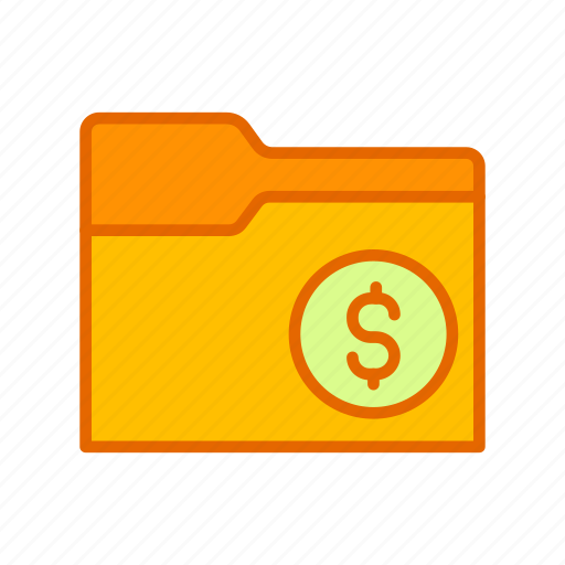 Document, dollar, file, finance, folder, money icon - Download on Iconfinder