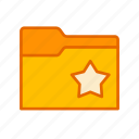 favorite, folder, star