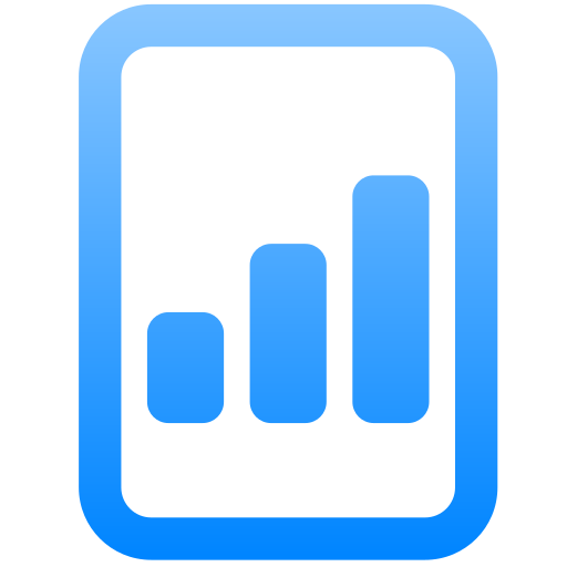 File, bar, graph, format, data, info, information icon - Download on Iconfinder