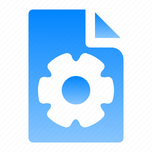 Files, folders, file, config, configuration, options, cog icon - Download on Iconfinder