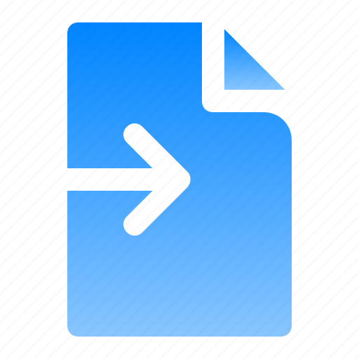 Files, folders, file, import, arrow, data, list icon - Download on Iconfinder