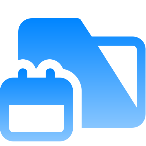 Files, folders, folder, calendar, data, list icon - Download on Iconfinder
