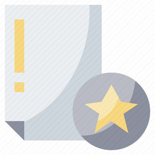 Archive, document, favorite, file, star icon - Download on Iconfinder