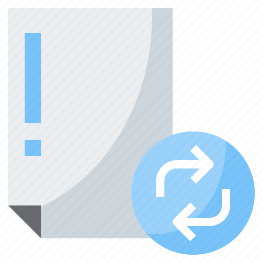 Document, file, refresh, update icon - Download on Iconfinder