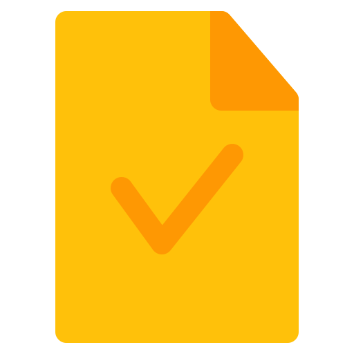 Check, confirm, document, file, files, folder icon - Free download