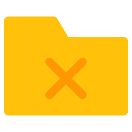 Cancel, delete, document, file, files, folder icon - Free download