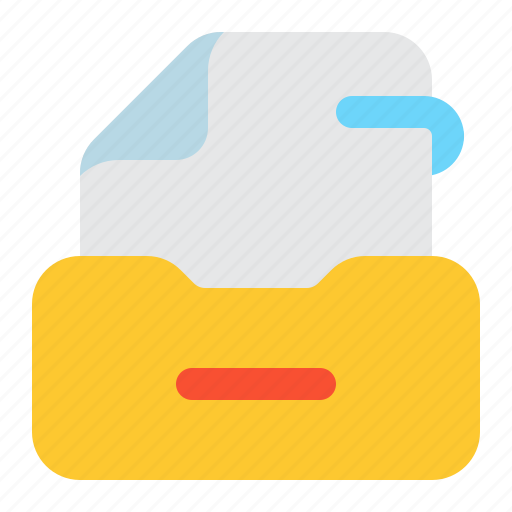 File, document, archive, storage, database icon - Download on Iconfinder