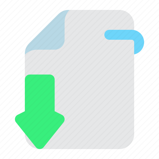 File, document, download, export, arrow icon - Download on Iconfinder