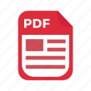 document, file, pdf, type