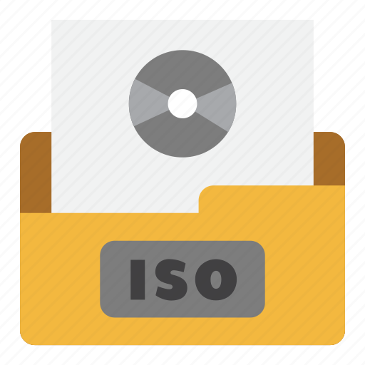 Archive, documents, extension, filetype, format, iso, iso file icon - Download on Iconfinder
