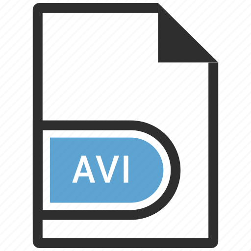 Avi, file format, video icon - Download on Iconfinder