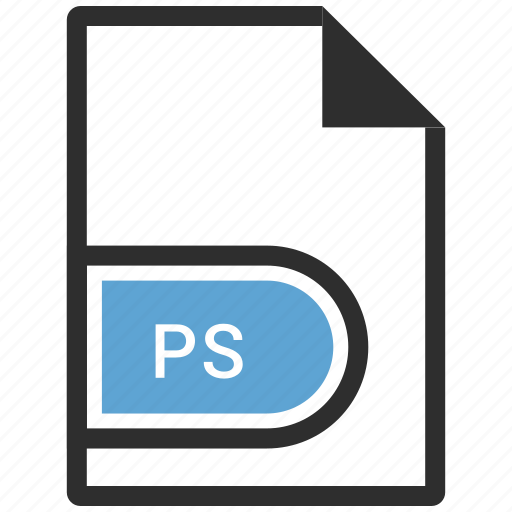 File format, photoscript, ps icon - Download on Iconfinder