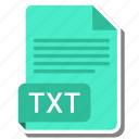 document, extension, folder, paper, txt