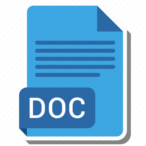 Doc, document, extension, folder, paper icon - Download on Iconfinder