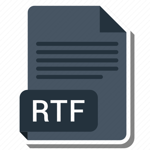 Document, file, file format, rtf icon - Download on Iconfinder