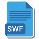 document, file, file format, swf