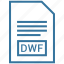 document, dwf, file, filetype 