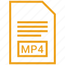 document, file, filetype, mp4