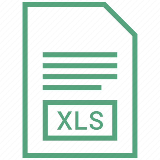 Document, extension, file, xls icon - Download on Iconfinder