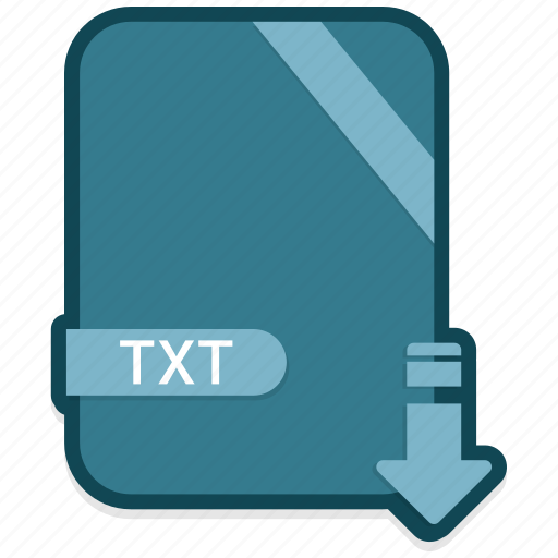 Document, extension, file, format, txt icon - Download on Iconfinder