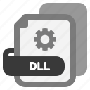 dll, file, extension, type, filetype, format, file format, document, export