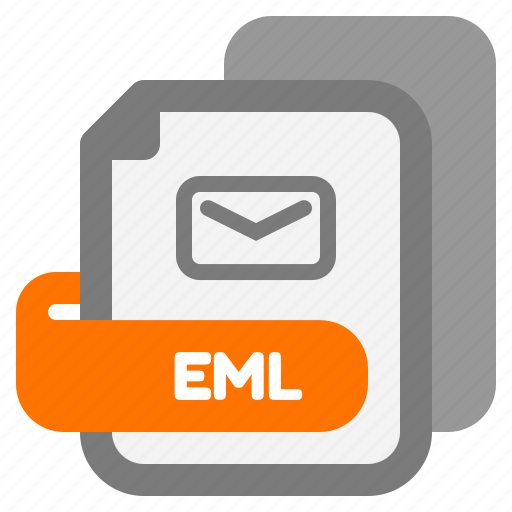 Eml, file, extension, type, filetype, format, file format icon - Download on Iconfinder